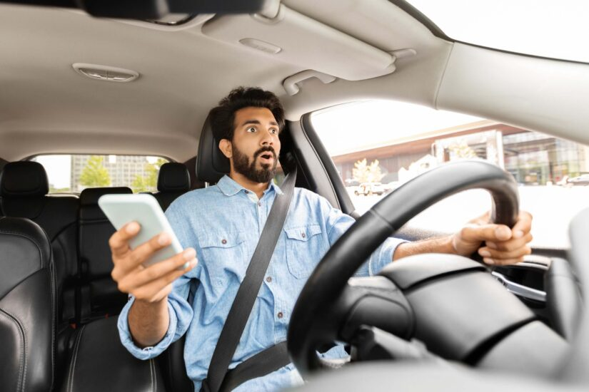 Distracted driving concept